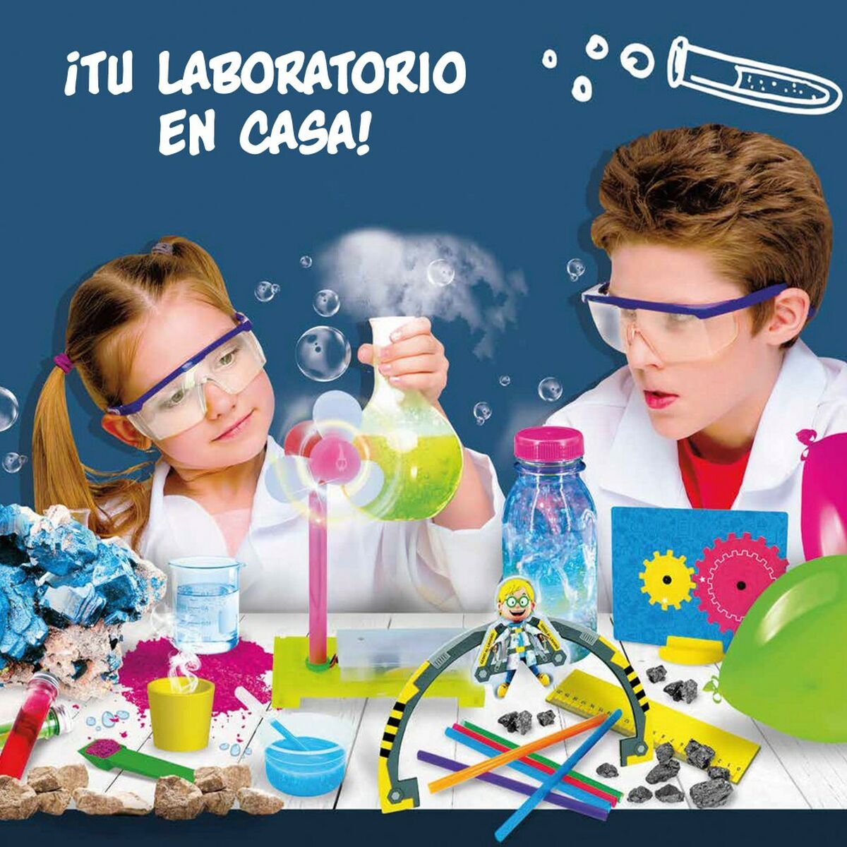 Juego de Ciencia Lisciani Giochi Laboratorio ES (6 Unidades)