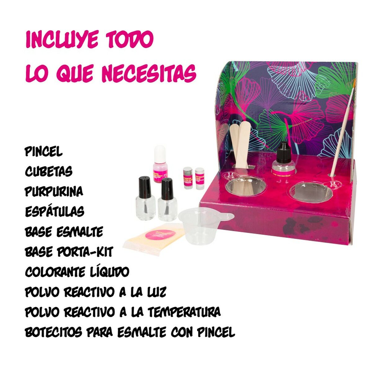 Juego de Ciencia Lisciani Giochi Laboratorio de esmalte ES (6 Unidades)