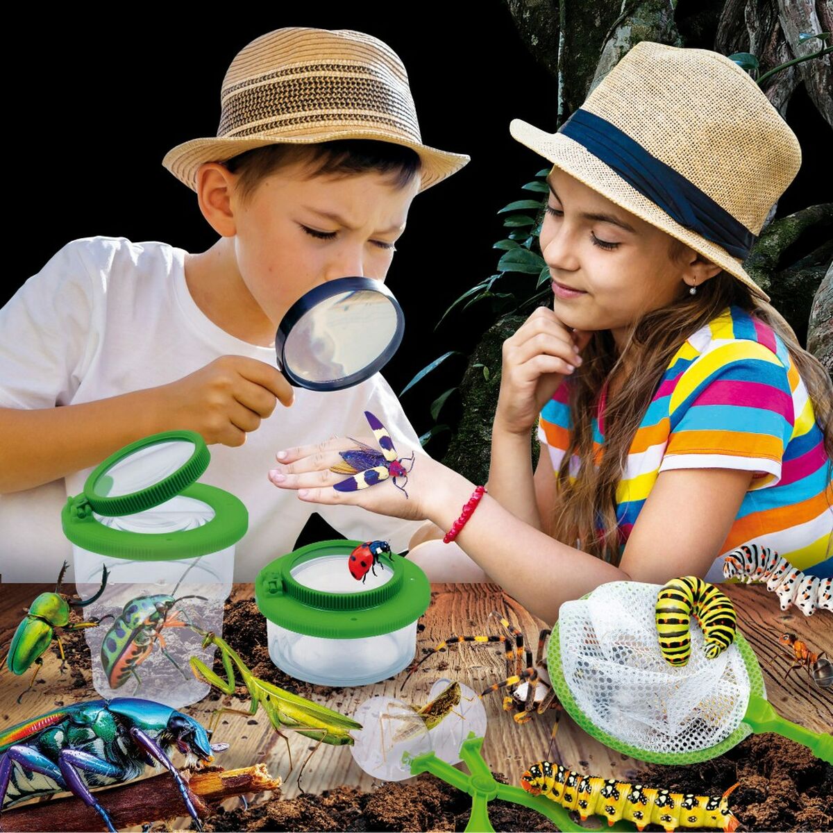 Juego de Ciencia Lisciani Giochi Insectos ES (6 Unidades)