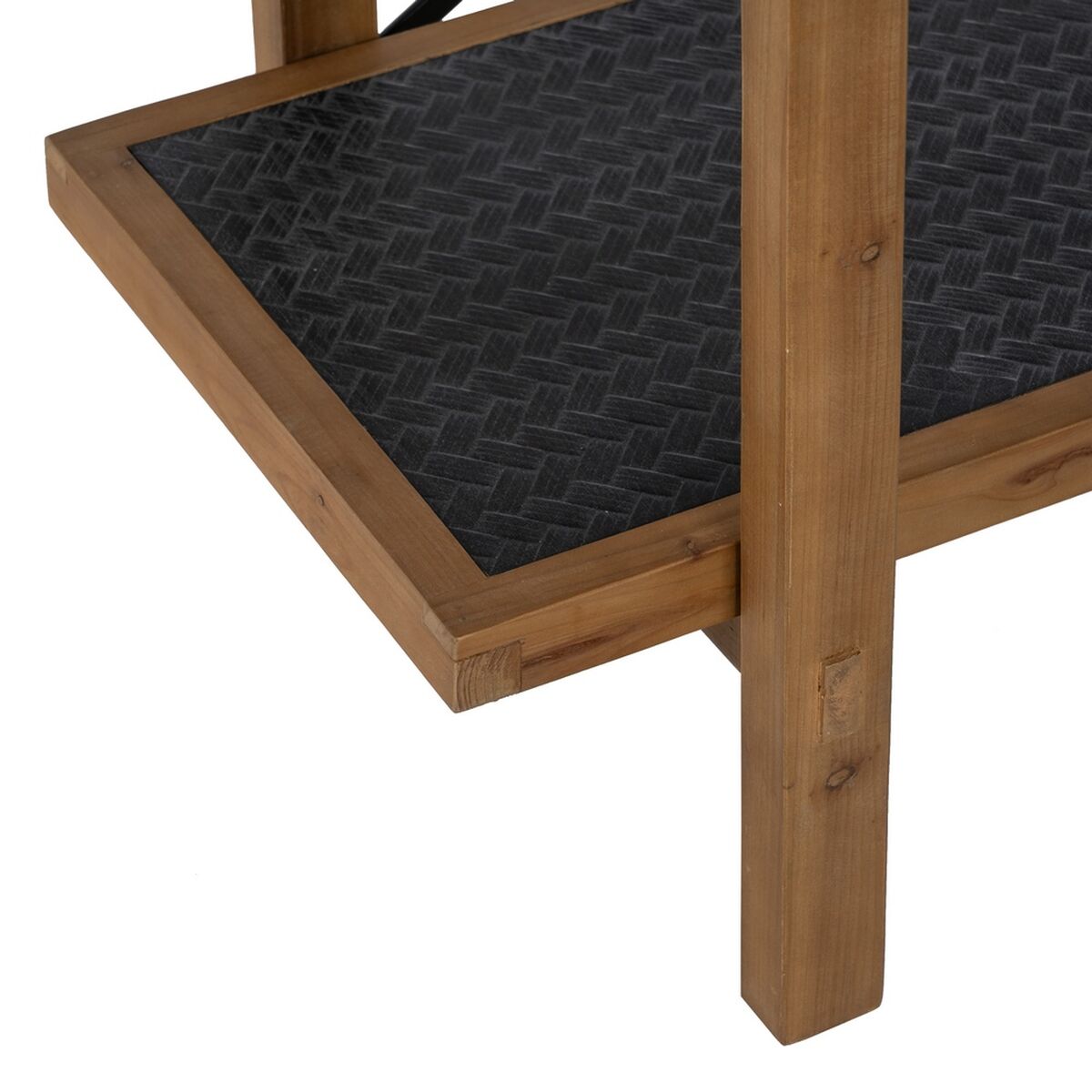 Estantería OSLO Negro Natural Hierro 107 x 40 x 80 cm