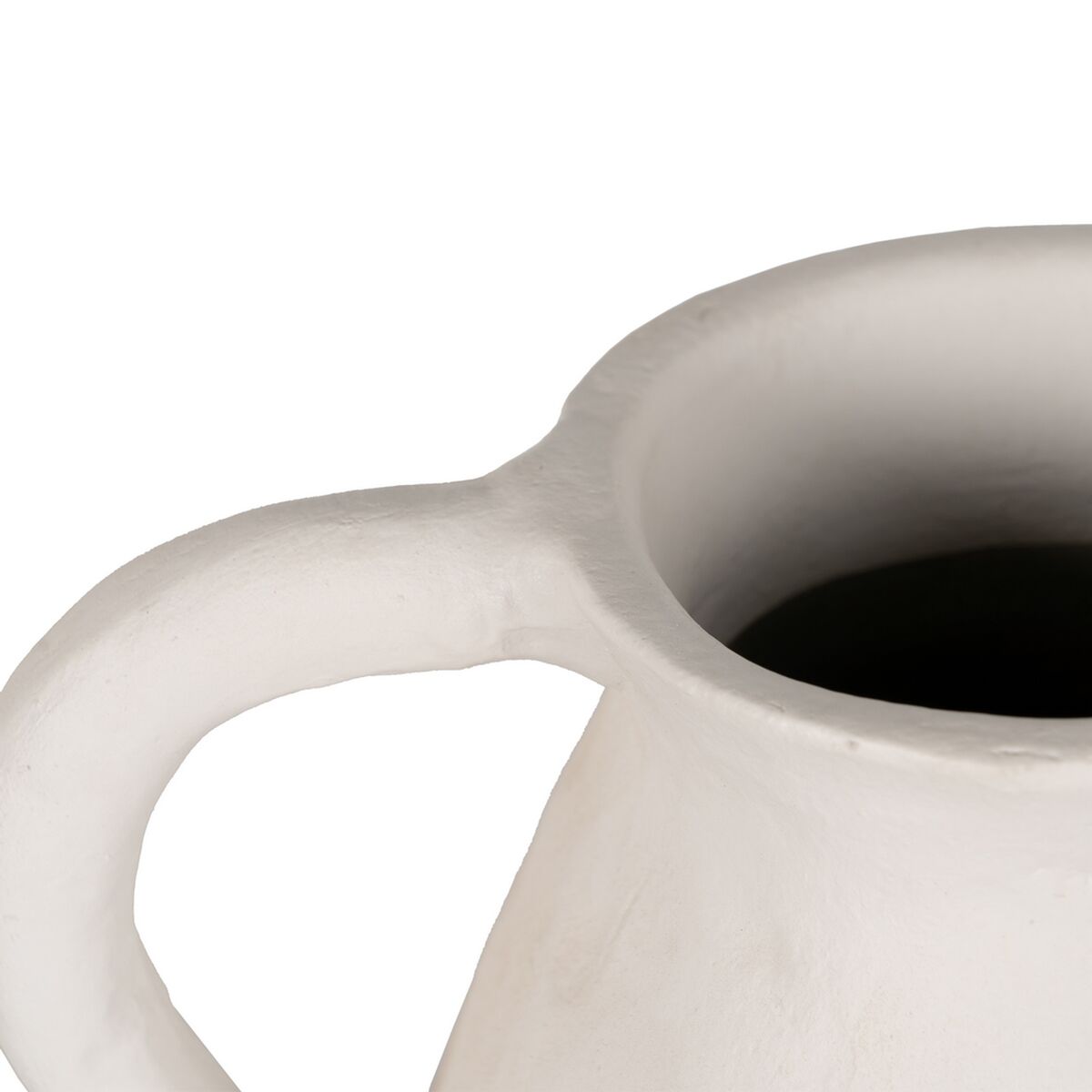 Jarrón Blanco Cerámica 20 x 17 x 36 cm