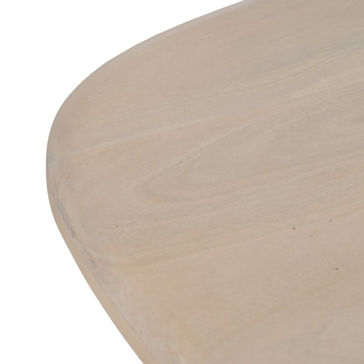 Mesa de Centro Blanco Madera de mango 67 x 50 x 38 cm
