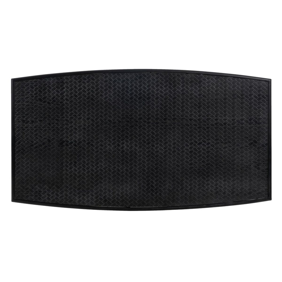 Mesa de Centro OSLO Negro Natural Hierro Madera MDF 109,5 x 60 x 40,5 cm