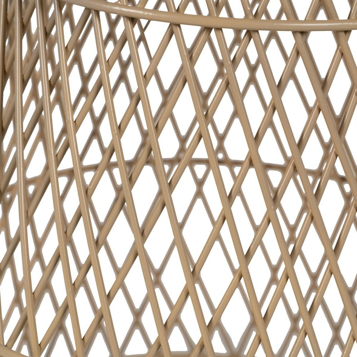 Mesa auxiliar Beige 55 x 55 x 50 cm