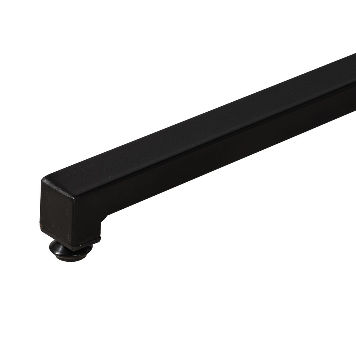 Mesa Negro Natural Madera MDF 80 x 80 x 75 cm