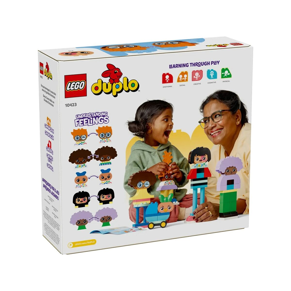Juego de Construcción Lego Duplo Buildable People with Big Emotions Multicolor