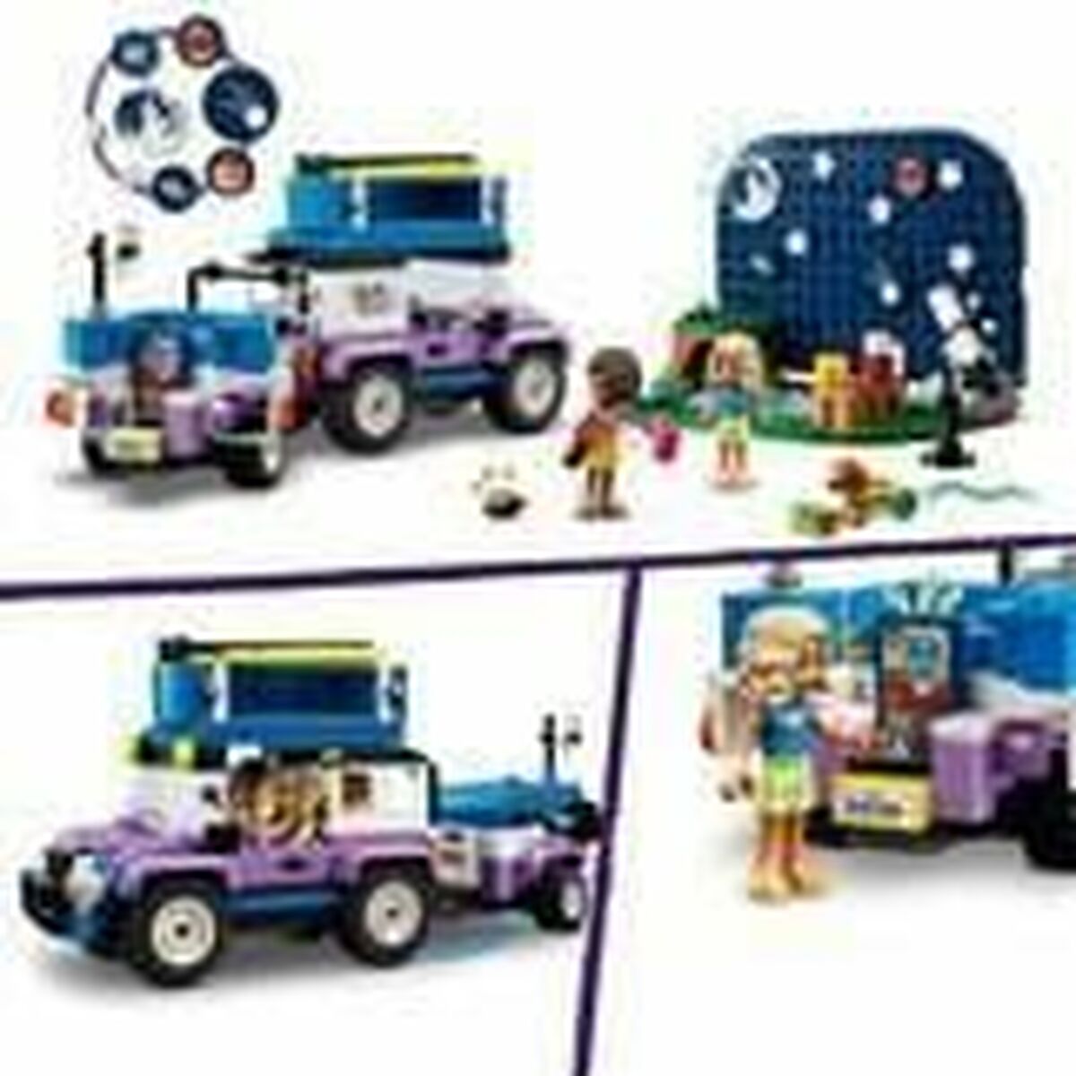 Juego de Construcción Lego 42603 Friends Stargazing Campervan Multicolor