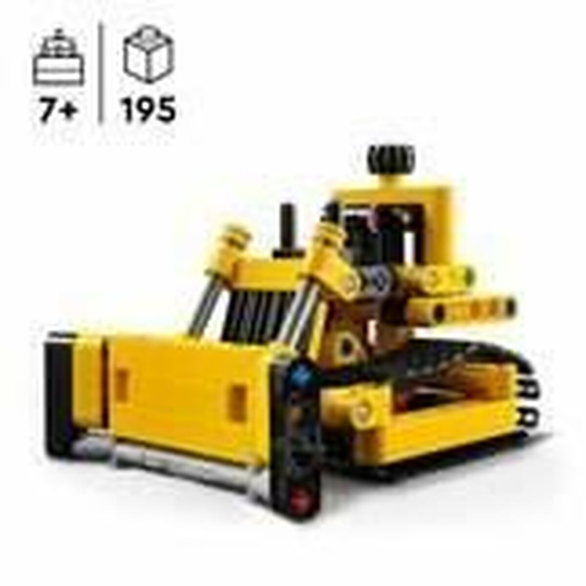 Juego de Construcción Lego 42163 Heavy- Duty Bulldozer Multicolor