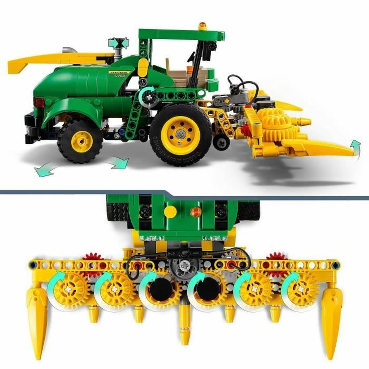 Juego de Construcción Lego 42168 John Deere 9700 Forage Harvester Multicolor