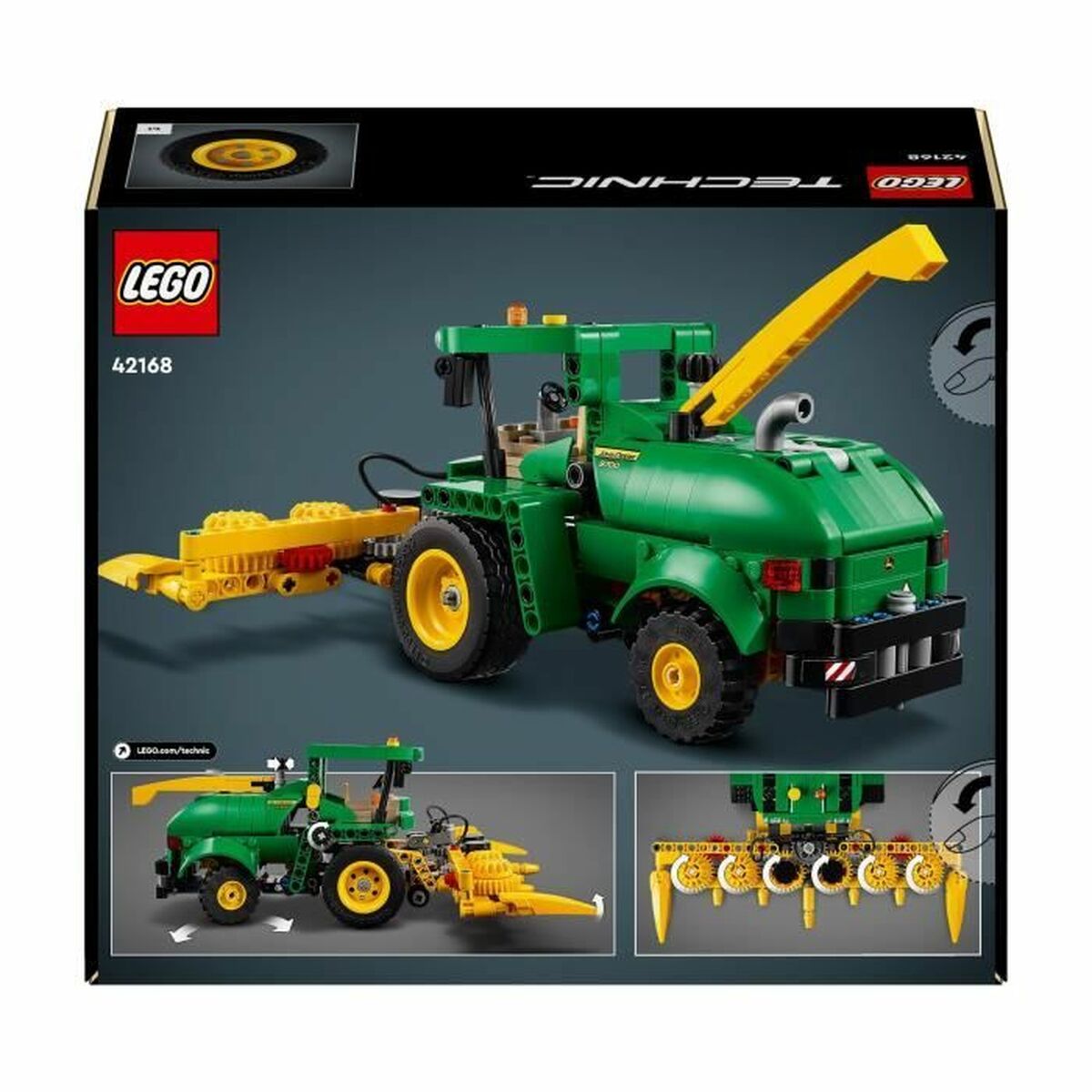 Juego de Construcción Lego 42168 John Deere 9700 Forage Harvester Multicolor