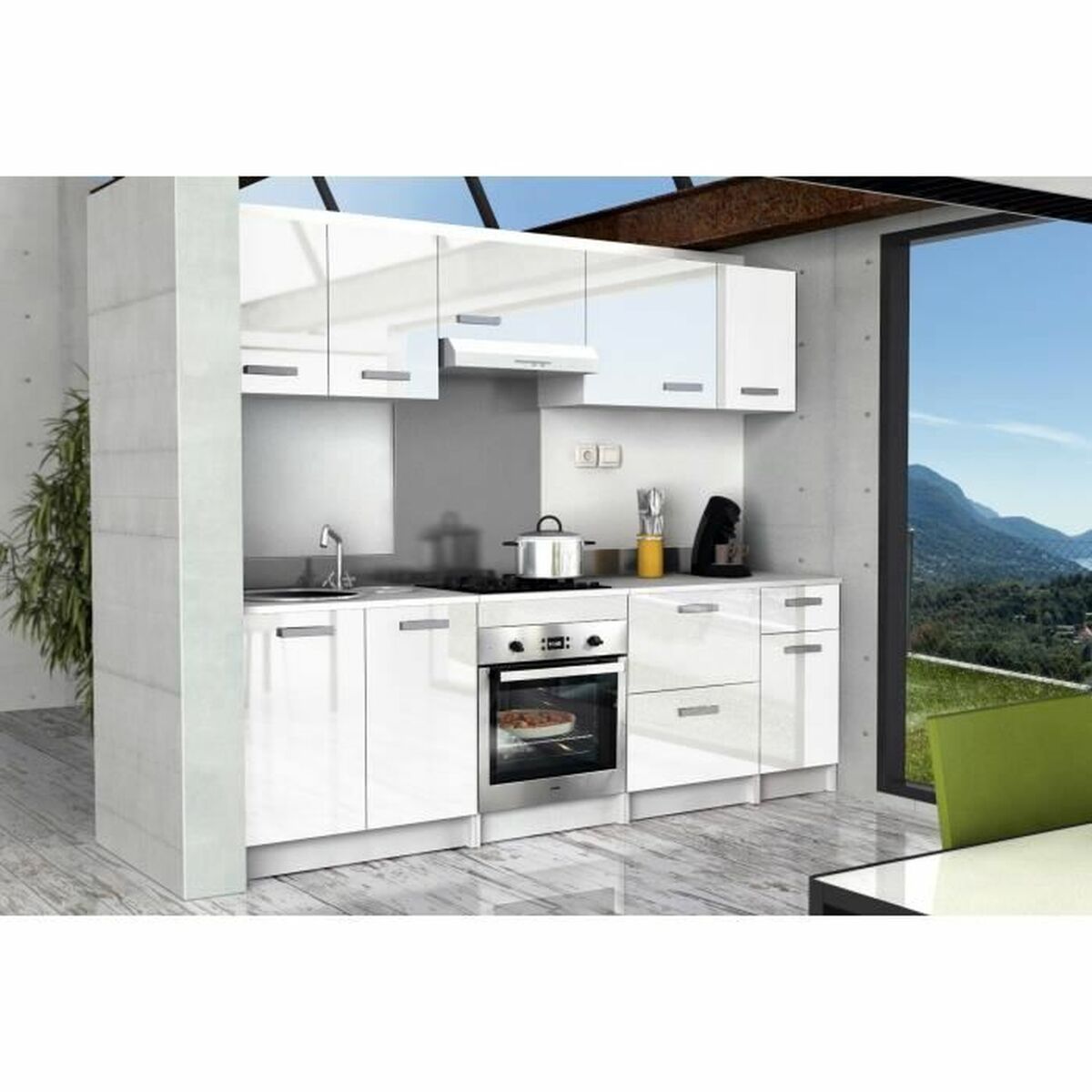 Mueble de cocina START Blanco 40 x 33 x 55 cm