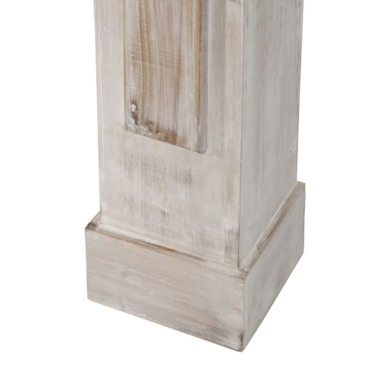 Frontal de chimenea Beige Madera de abeto Madera MDF 116 x 20 x 102 cm