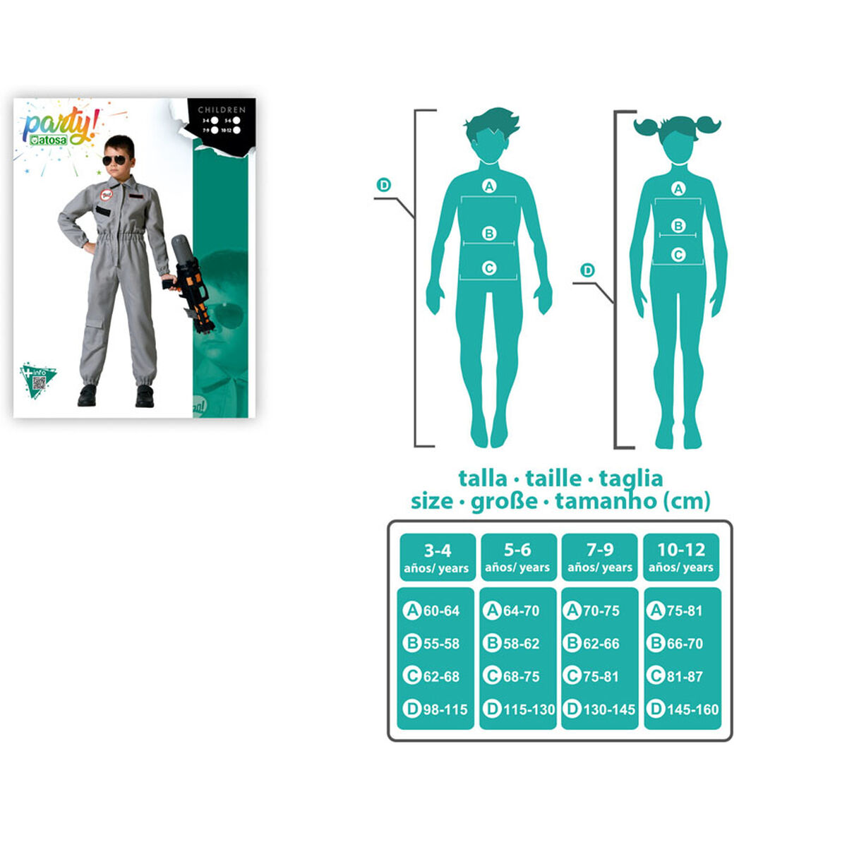 Disfraz para Niños Exterminator