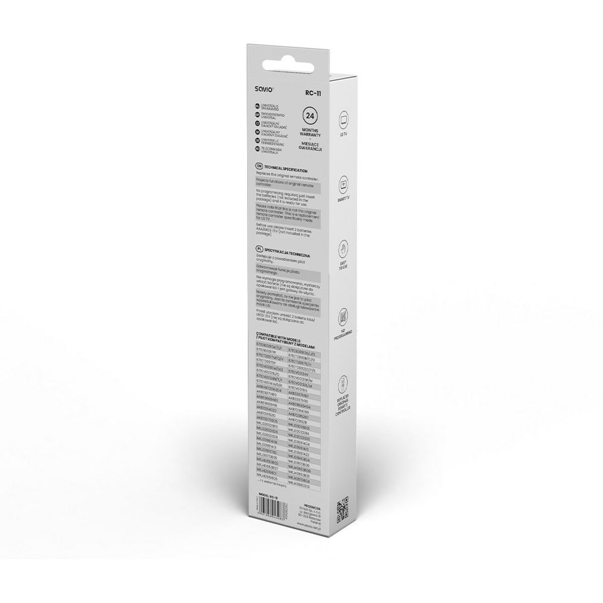 Mando a Distancia Universal Savio RC-11