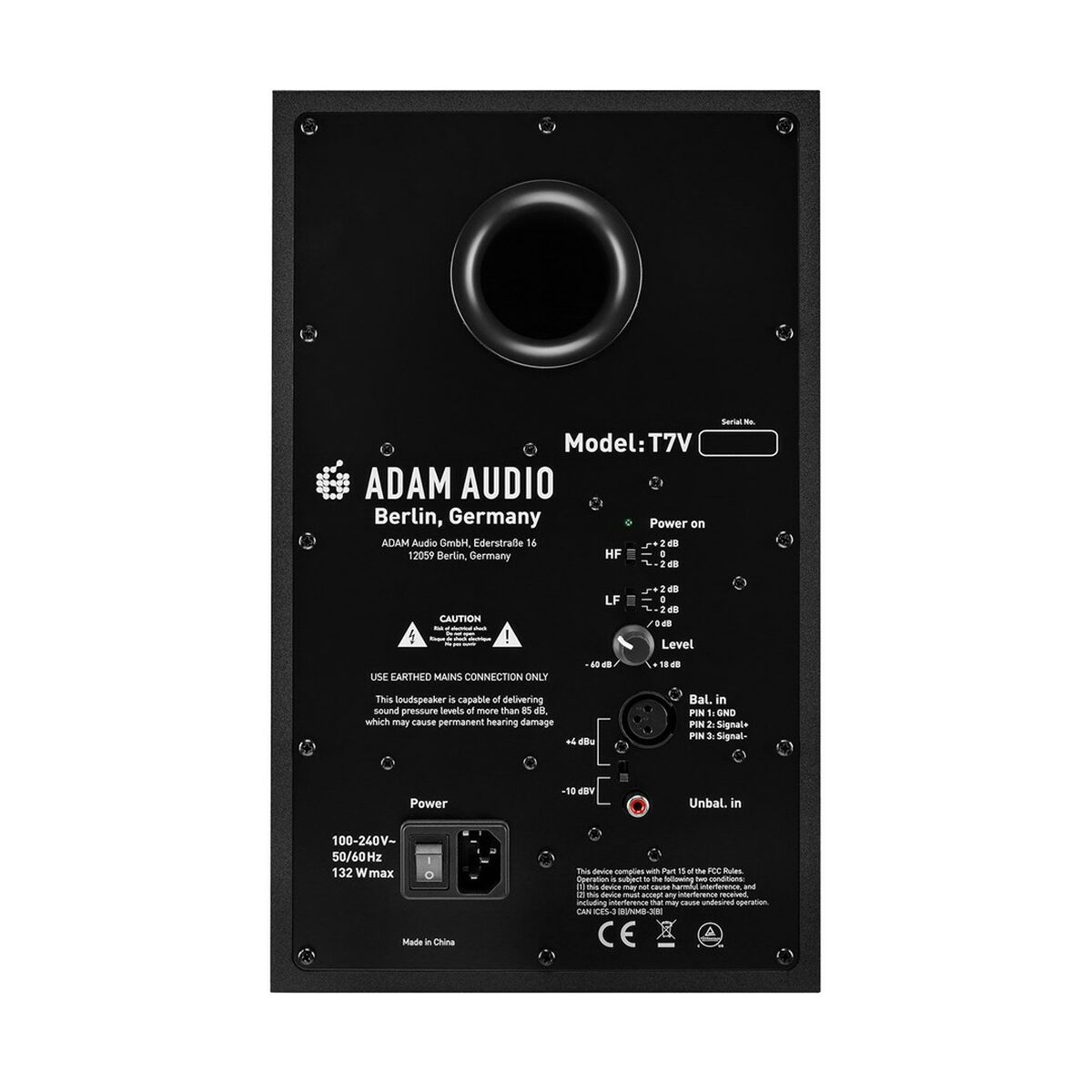 Monitor de estudio Adam Audio ADAM T7V 70 W