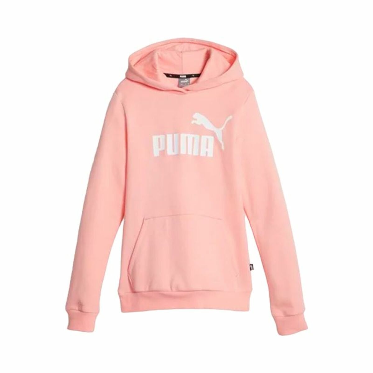 Sudadera Infantil Puma Ess Logo Fl Salmón