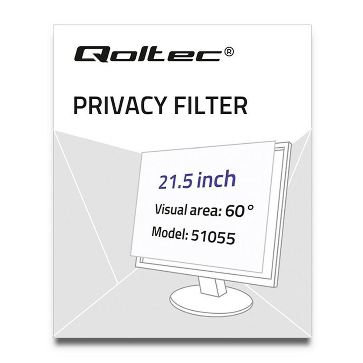 Filtro de Privacidad para Monitor Qoltec 51055