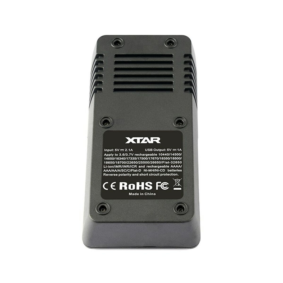 Cargador de Batería Xtar VC2 Litio Ion Baterías x 2