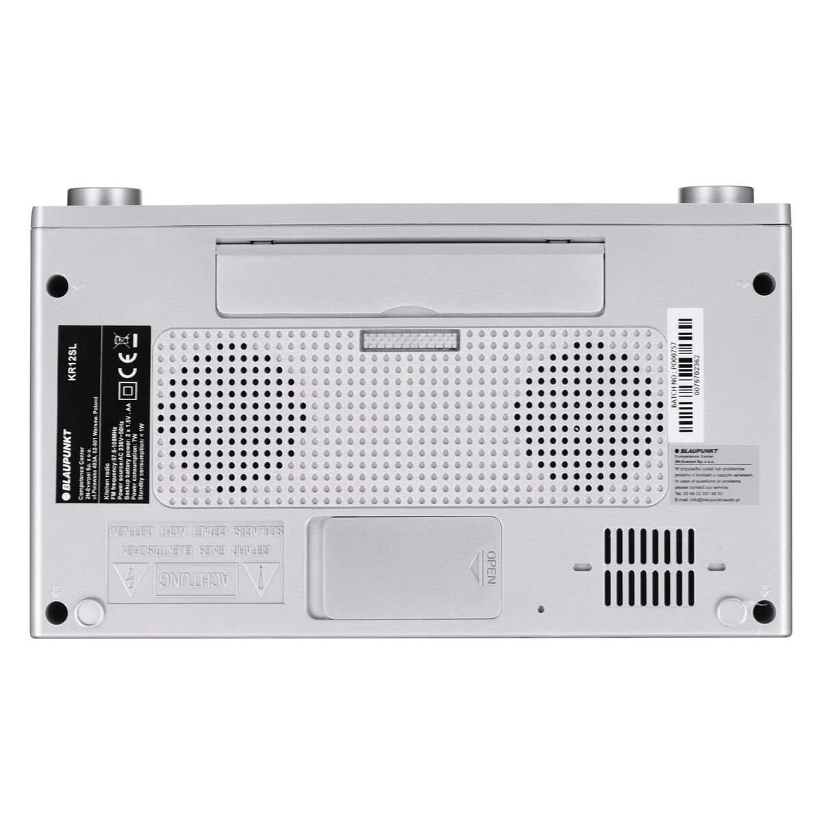 Radio Blaupunkt KR12SL Plateado