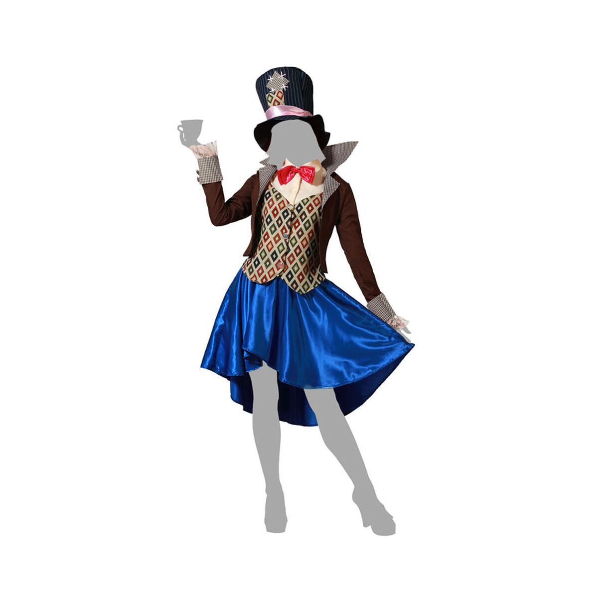 Disfraz para Adultos Sombrerera Loca