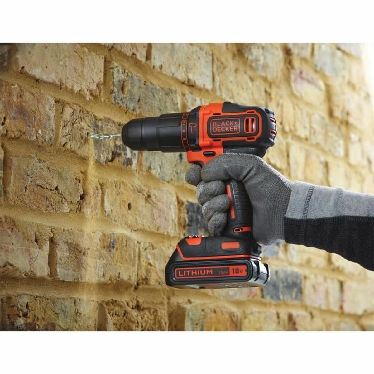 Atornillador eléctrico Black & Decker BDC718AS2F 18V 40 Nm