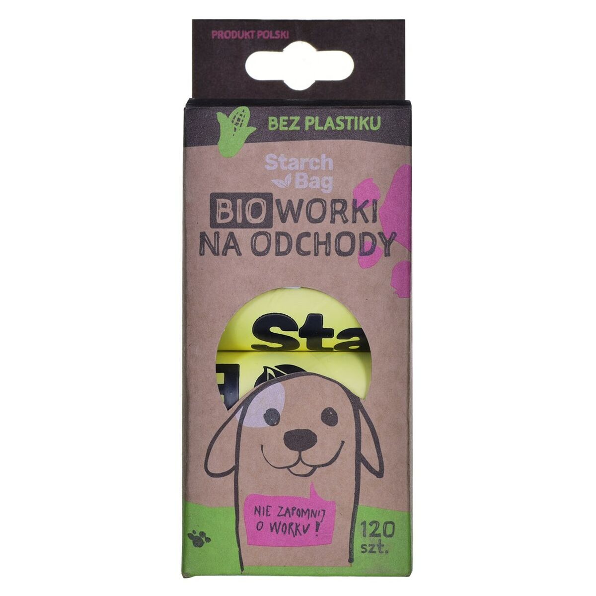 Bolsas Starch Bag 961811 Verde (120 Piezas)