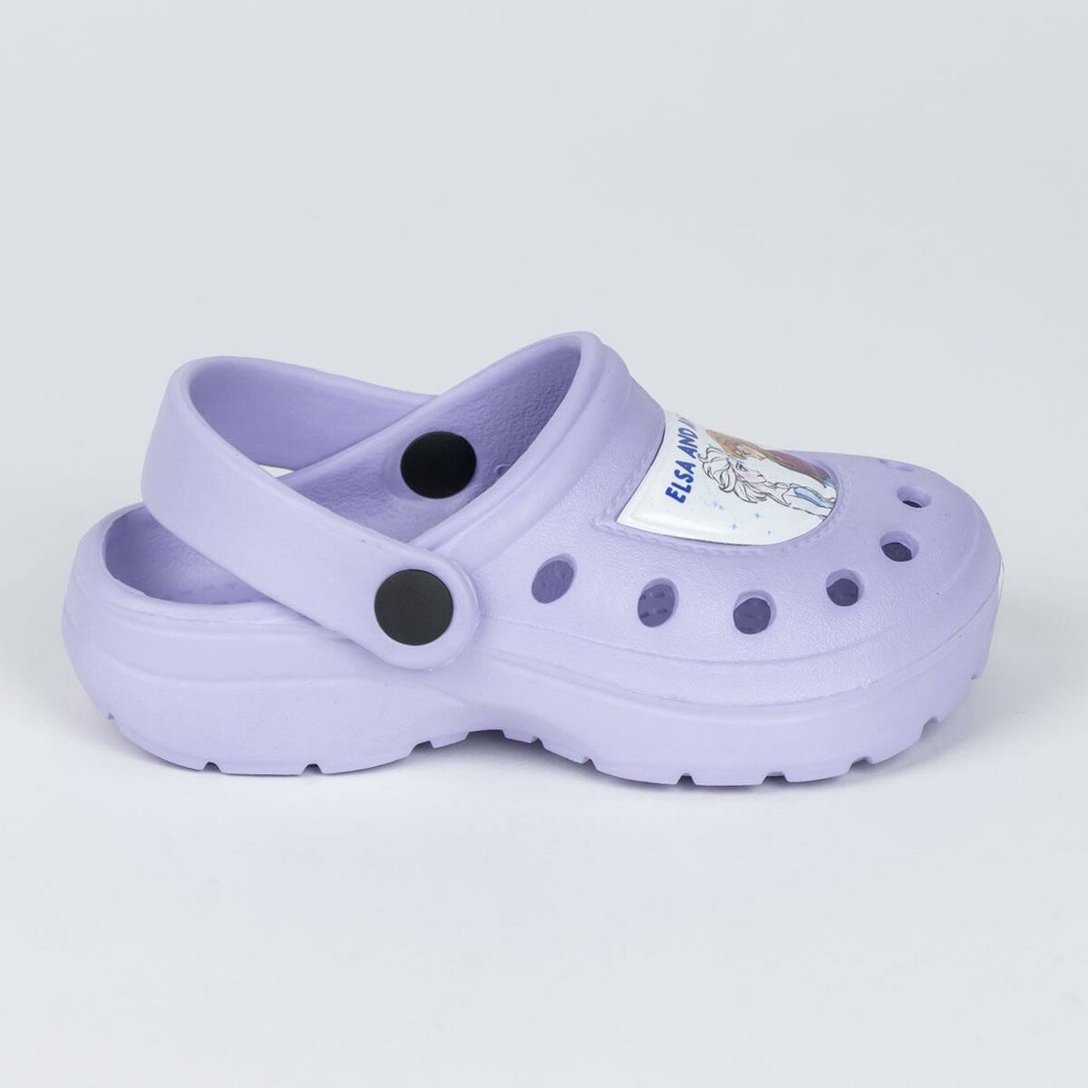 Zuecos de Playa Frozen Morado
