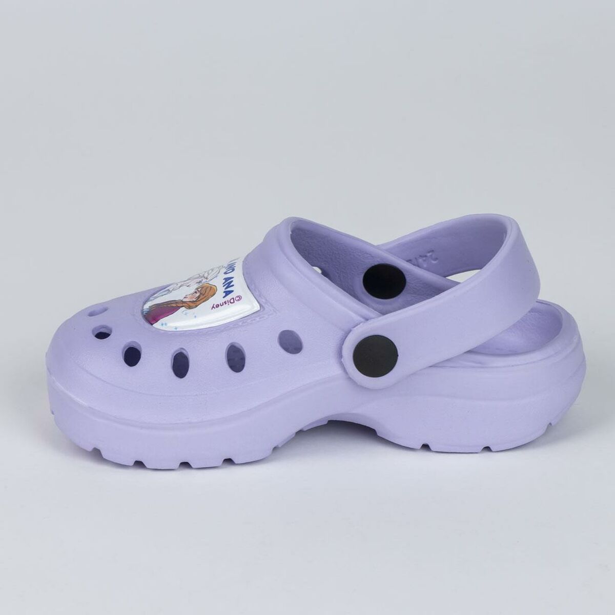 Zuecos de Playa Frozen Morado