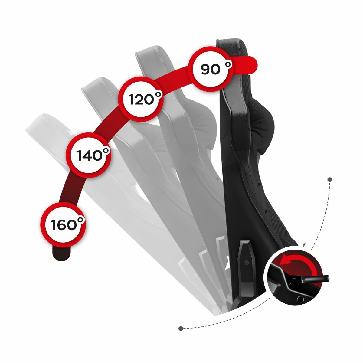 Silla Gaming Huzaro HZ-Force 7.6 Black Negro