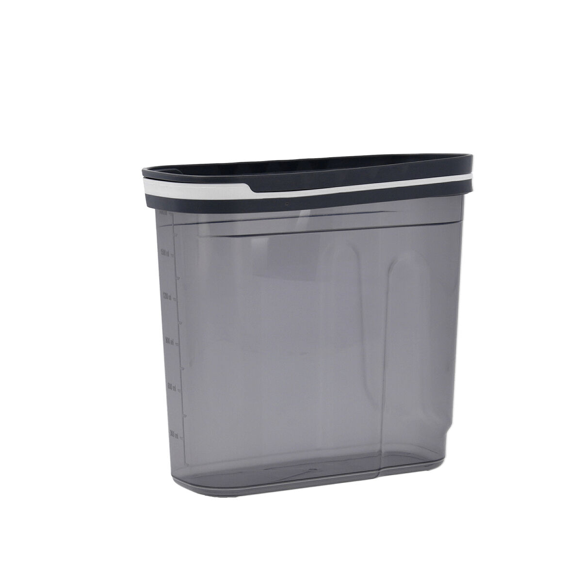 Recipiente Conservador de Alimentos Quid City Gris 1,8 L Con Tapa Dispensador (12 Unidades)