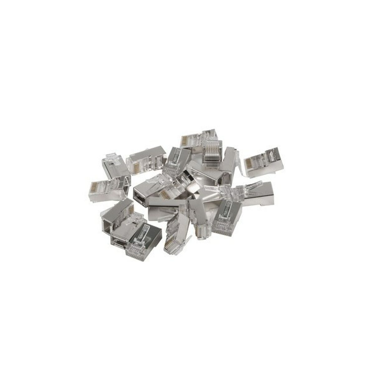 Conector RJ45 Lanberg PLS-5000EZ Gris 100 Unidades