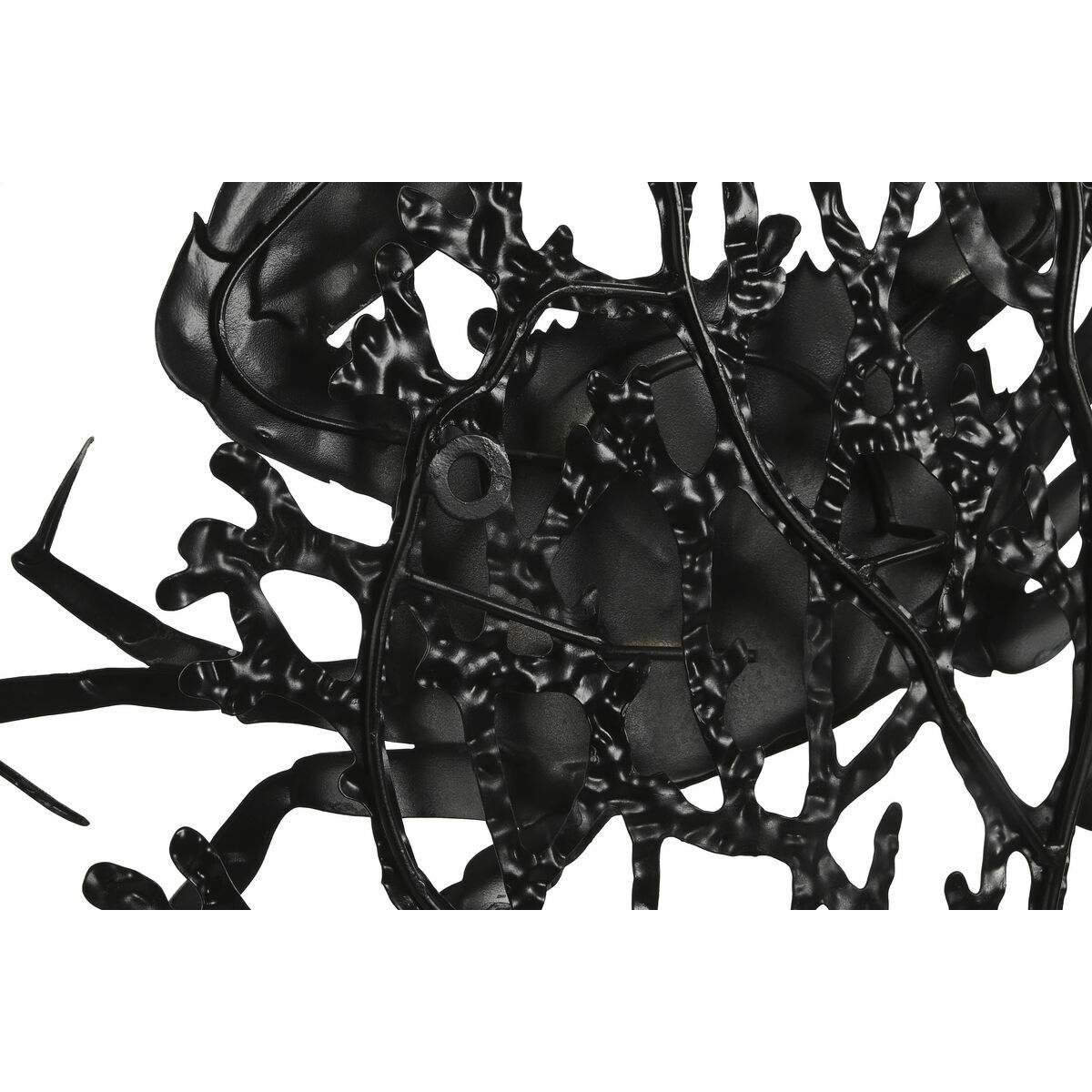 Decoración de Pared Home ESPRIT Azul Dorado Mediterráneo 55 x 4 x 48 cm (2 Unidades)