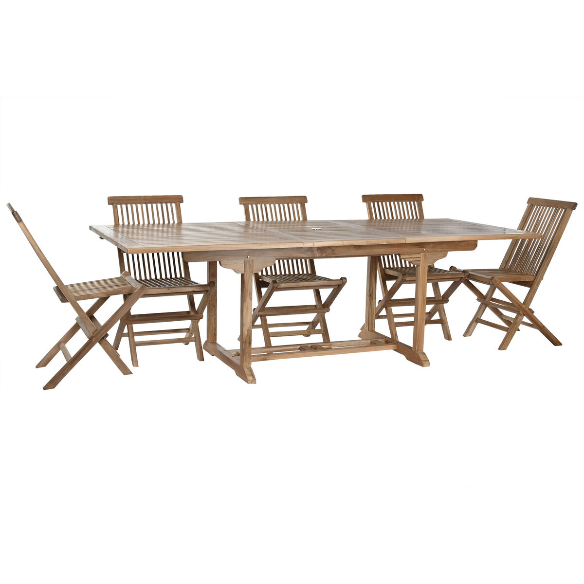 Conjunto de Mesa con Sillas Home ESPRIT 180 x 100 x 75 cm