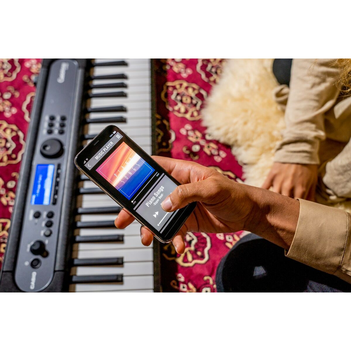 Sintetizador Casio MU LK-S450