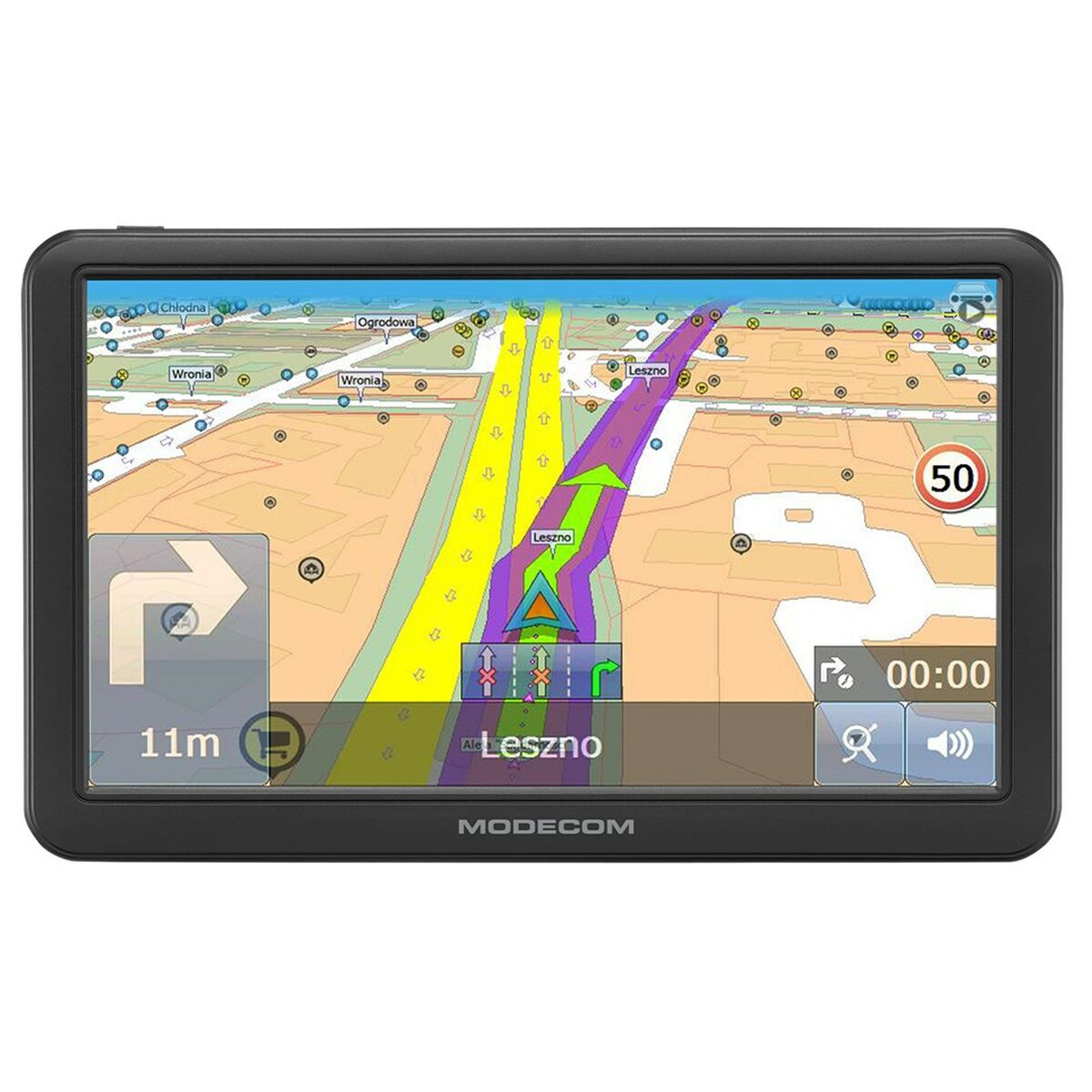 Navegador GPS Modecom NAV-FREEWAYCX70-MF-EU 7"