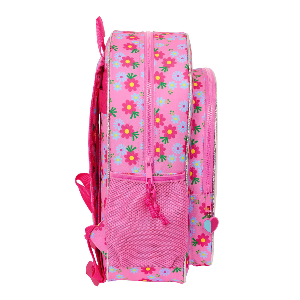 Mochila Escolar Trolls Rosa 32 X 38 X 12 cm