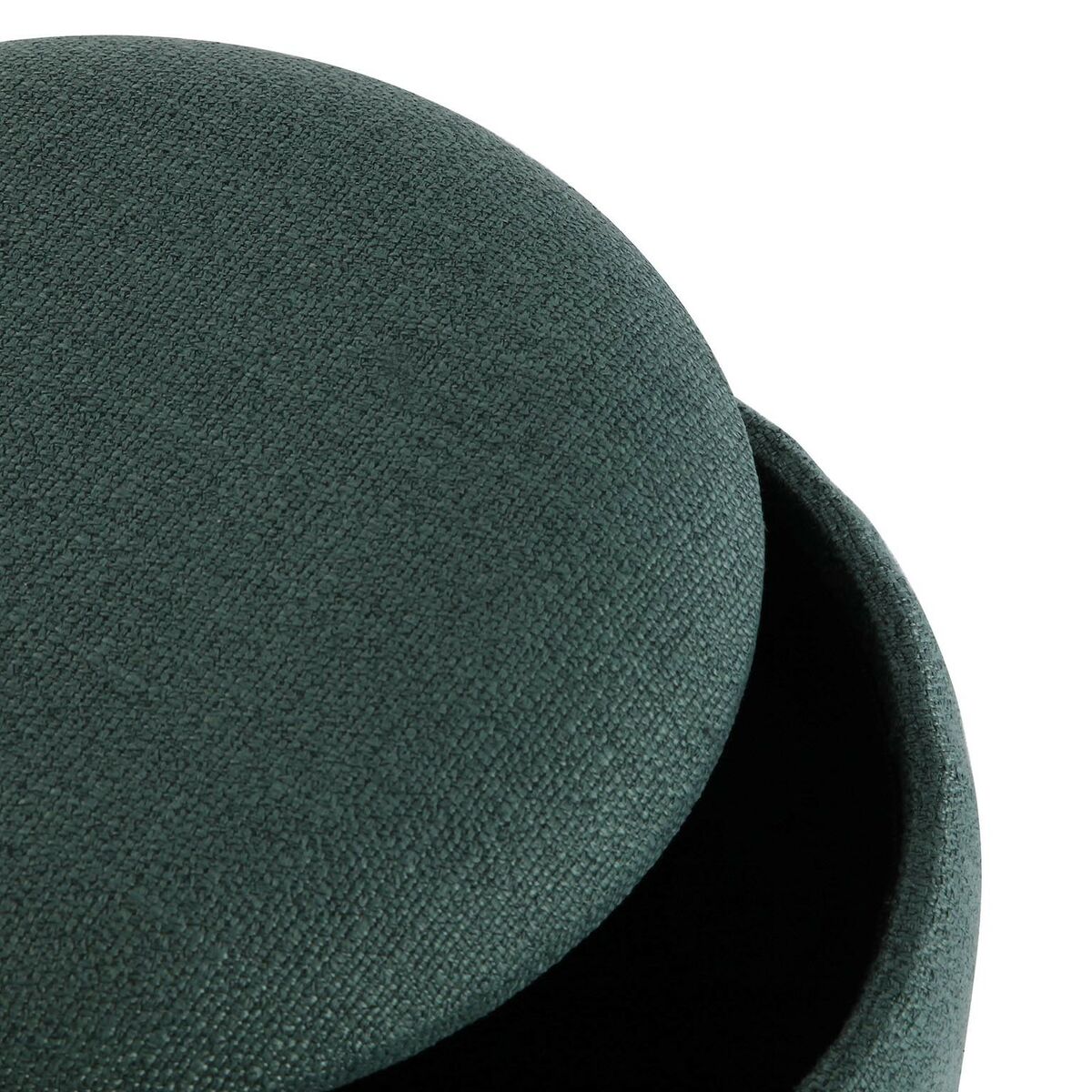 Puff Desmontable Versa Verde Bambú Madera MDF