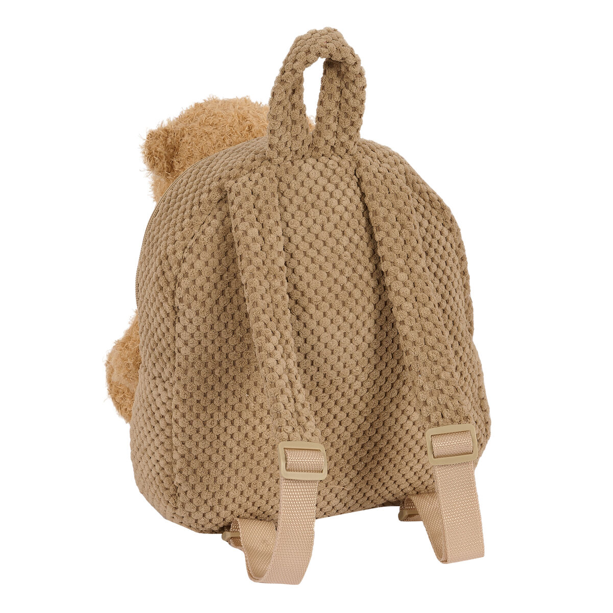Mochila Infantil Safta Oso de Peluche Marrón 23 x 27 x 7,5 cm