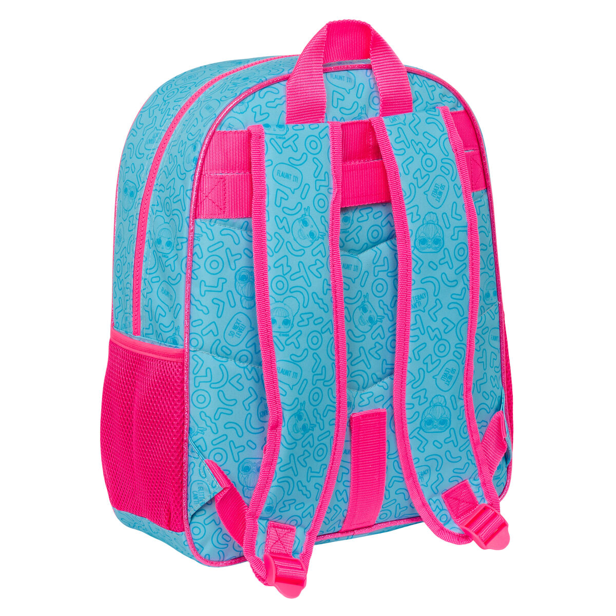 Mochila Escolar LOL Surprise! Divas Azul 32 X 38 X 12 cm
