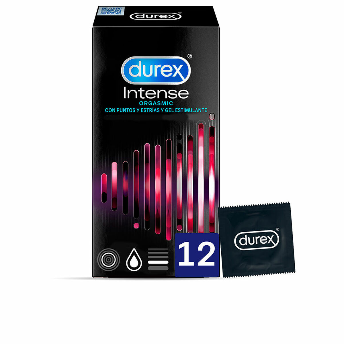 Preservativos Durex Intense Orgasmic 12 Unidades