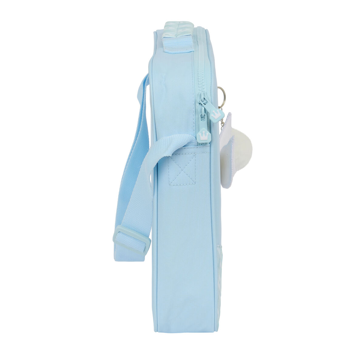 Cartera Escolar Glow Lab Cisnes Azul claro 38 x 28 x 6 cm