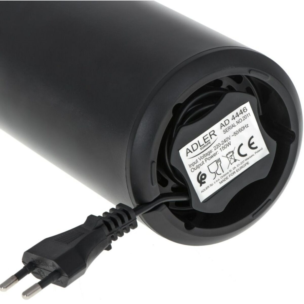 Molinillo Eléctrico Adler AD 4446bg 150 W Negro