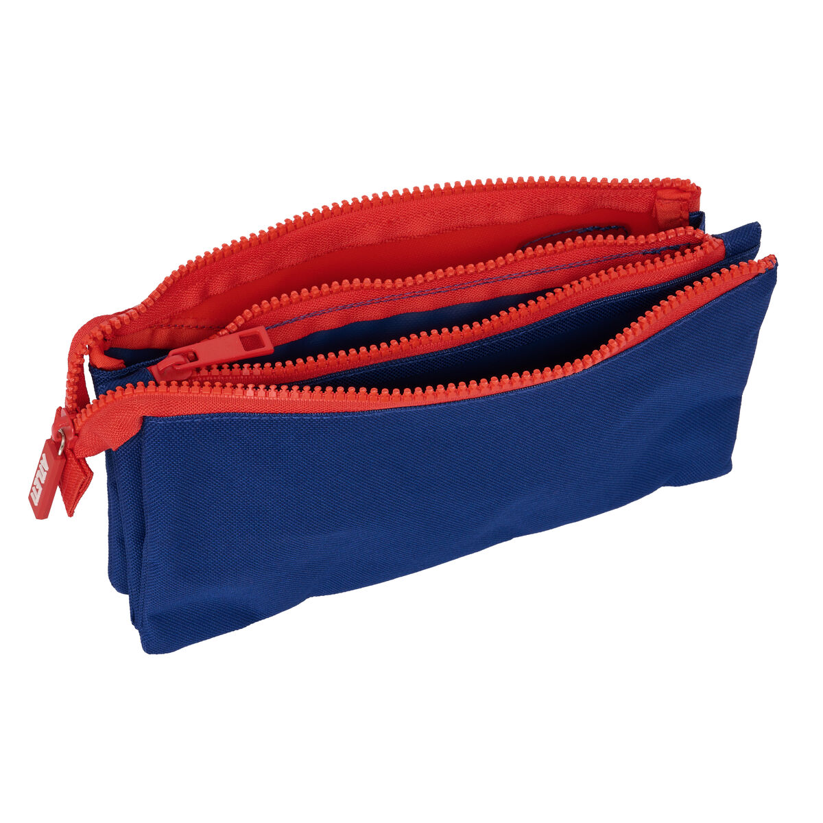 Portatodo Triple Atlético Madrid Azul Rojo 22 x 12 x 3 cm