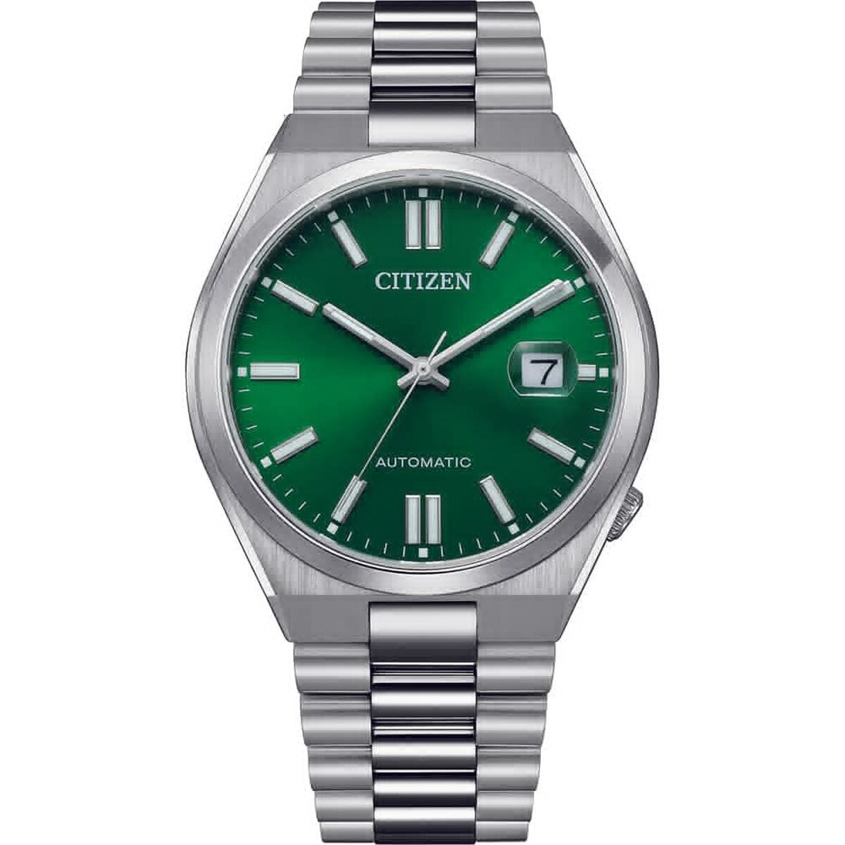 Reloj Hombre Citizen TSUYOSA AUTOMATIC Verde Plateado (Ø 40 mm)