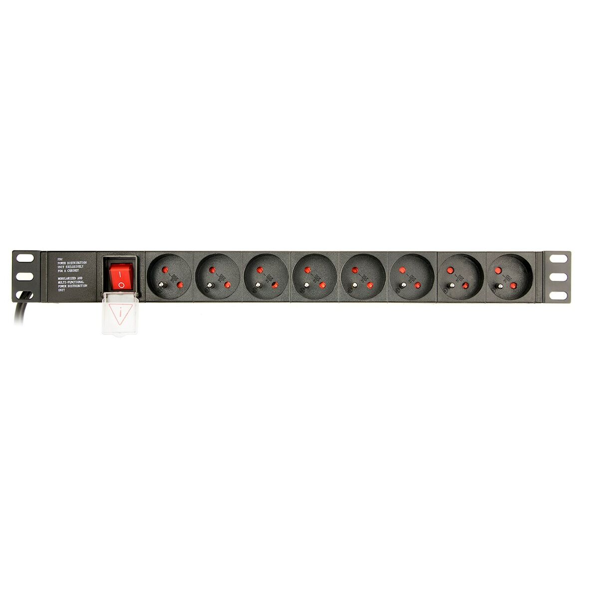 Regleta 19" 8 Tomas Schuko con On/Off Switch GEMBIRD EG-PDU-014-F (3 m)