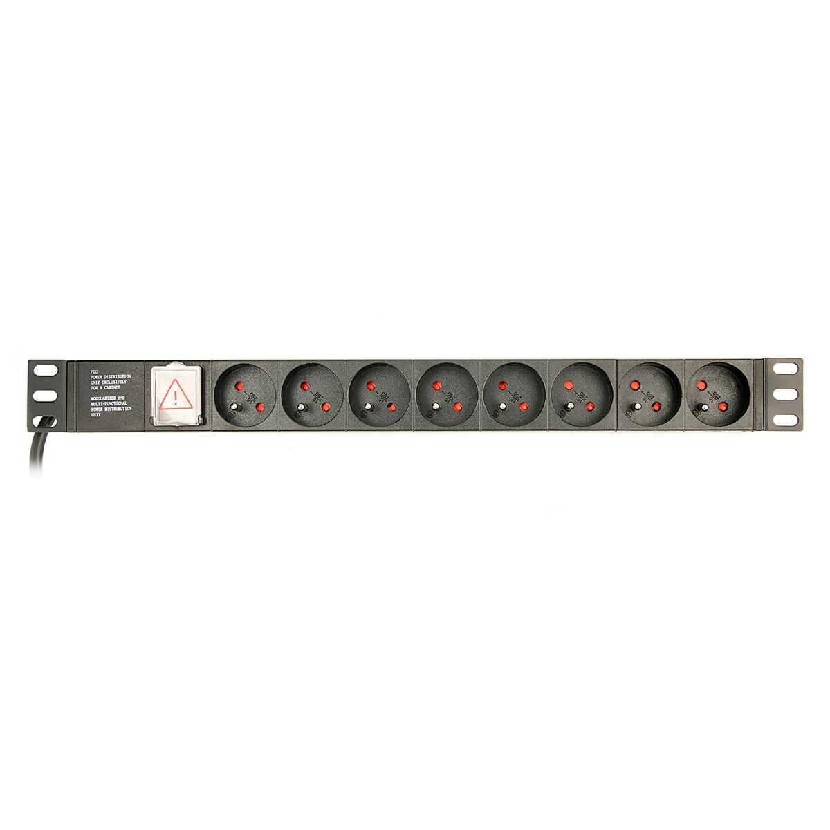 Regleta 19" 8 Tomas Schuko con On/Off Switch GEMBIRD EG-PDU-014-F (3 m)