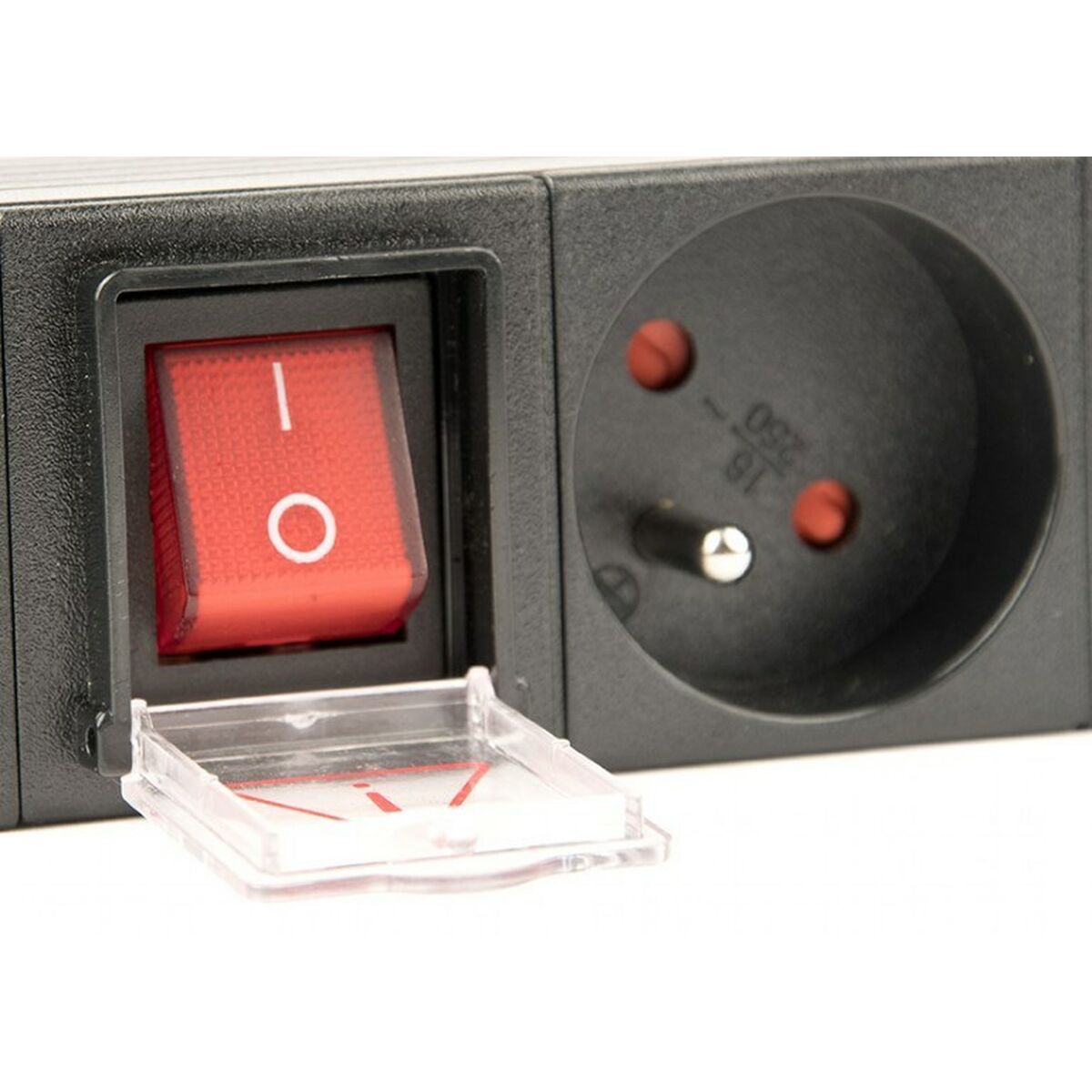 Regleta 19" 8 Tomas Schuko con On/Off Switch GEMBIRD EG-PDU-014-FC14 (3 m)