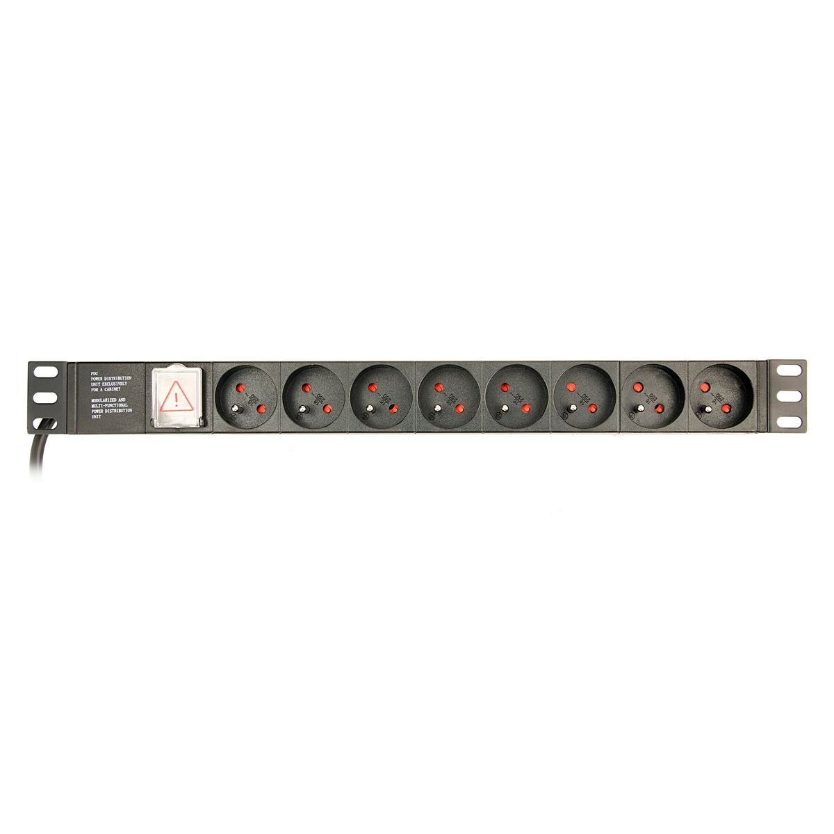 Regleta 19" 8 Tomas Schuko con On/Off Switch GEMBIRD EG-PDU-014-FC14 (3 m)