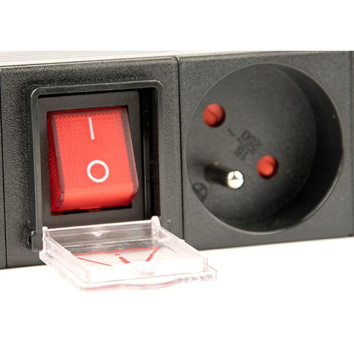 Regleta 19" 8 Tomas Schuko con On/Off Switch GEMBIRD EG-PDU-014-FC14 (3 m)