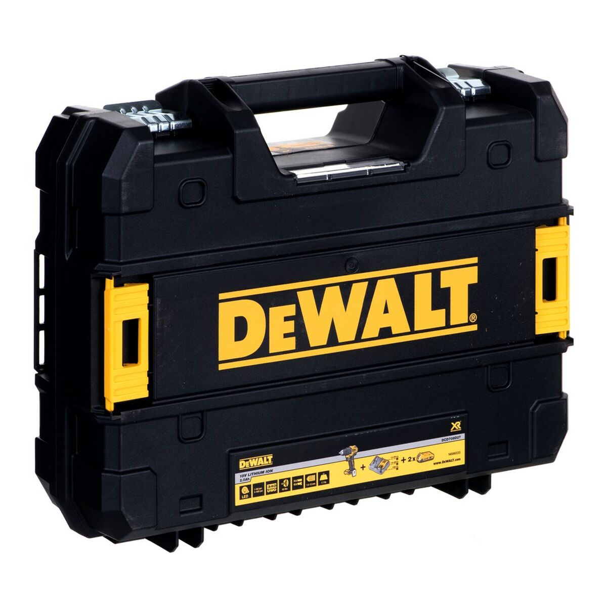 Taladro Percutor Dewalt DCD708D2T-QW 18 V 65 Nm 26 nm